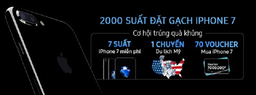 Một số cửa hàng đã có giá iPhone 7, giao vào 16/9
