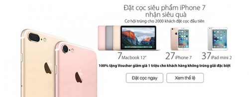 Một số cửa hàng đã có giá iPhone 7, giao vào 16/9