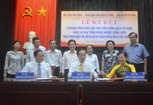 Đẩy mạnh thực hiện chính sách tín dụng phát triển nông nghiệp, nông thôn