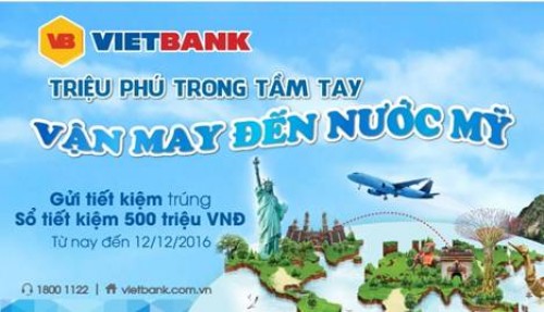 Cơ hội du lịch Mỹ cùng Vietbank