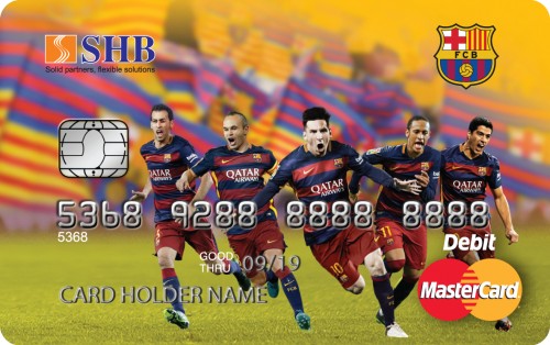 Ra mắt thẻ ghi nợ quốc tế thương hiệu SHB-FCB MasterCard Debit
