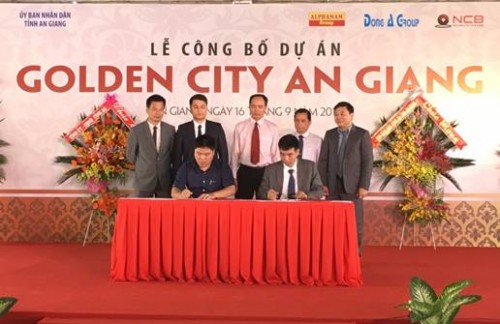 NCB tài trợ cho vay độc quyền Dự án Golden City An Giang NCB tài trợ cho vay độc quyền Dự án Golden City An Giang