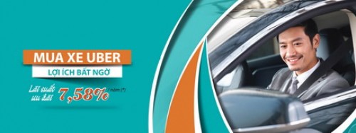 Nhiều ưu đãi khi vay mua xe UBER tại ABBANK