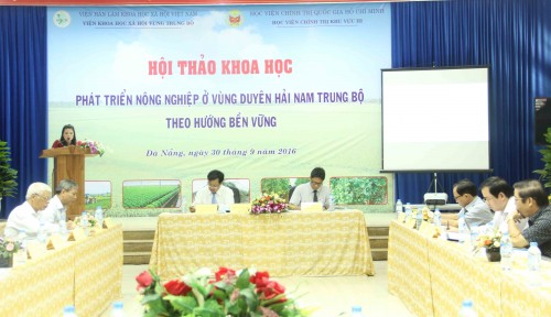 Phát triển nông nghiệp theo hướng bền vững