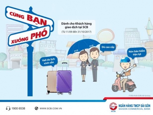 SCB cùng bạn đồng hành khắp phố phường SCB cùng bạn đồng hành khắp phố phường