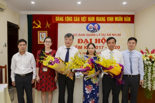 Đại hội Chi bộ Ban Quản lý Dự án NH.09 nhiệm kỳ 2017-2020