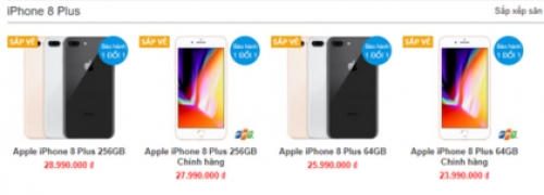 Loạn giá iPhone 8 Loạn giá iPhone 8