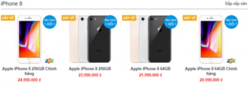 Loạn giá iPhone 8 Loạn giá iPhone 8