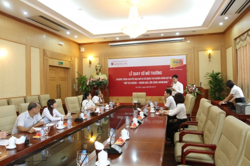 Tìm ra KH trúng giải chương trình “Mở tài khoản – Nhận quà lớn cùng Agribank”