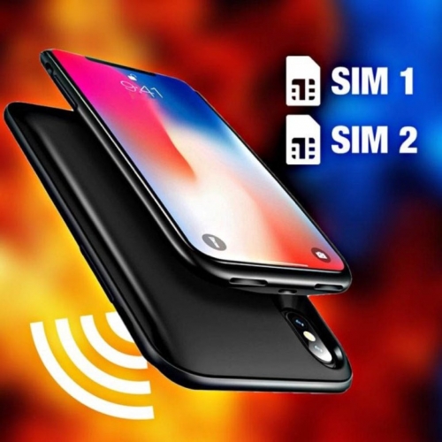Phụ kiện biến iPhone X thành smartphone 2 sim, tích hợp ghi âm cuộc gọi