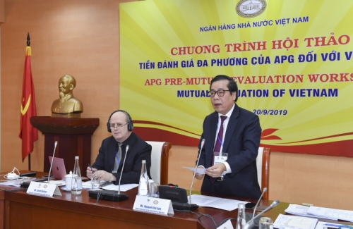 Chuẩn bị cho đánh giá đa phương cơ chế phòng, chống rửa tiền, tài trợ khủng bố của Việt Nam Chuẩn bị cho đánh giá đa phương cơ chế phòng, chống rửa tiền, tài trợ khủng bố của Việt Nam