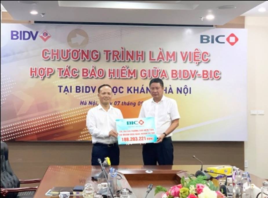 bic chi tra tien boi thuong ton that cho bidv ngoc khanh ha noi