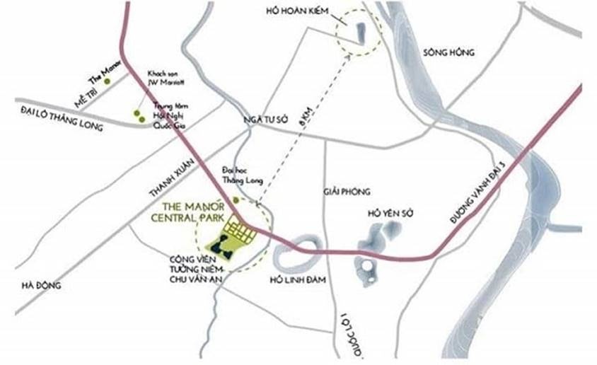 du an the manor central park va nhung ly do nen lua chon