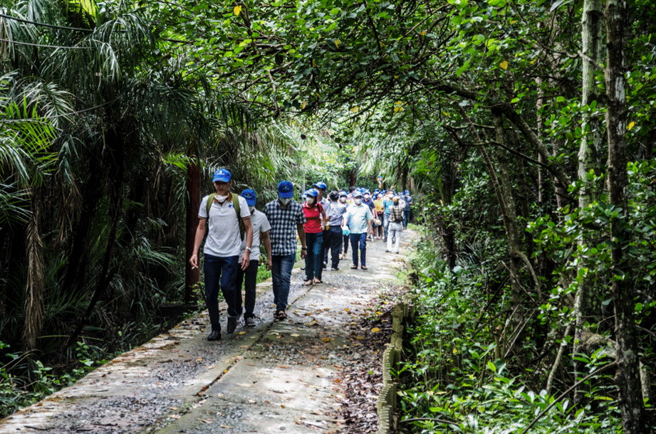Saigontourist tổ chức tour trải nghiệm Cần Giờ, Củ Chi tri ân y bác sĩ lực lượng tuyến đầu lu hanh saigontourist to chuc tour trai nghiem can gio cu chi tri an y bac si luc luong tuyen dau