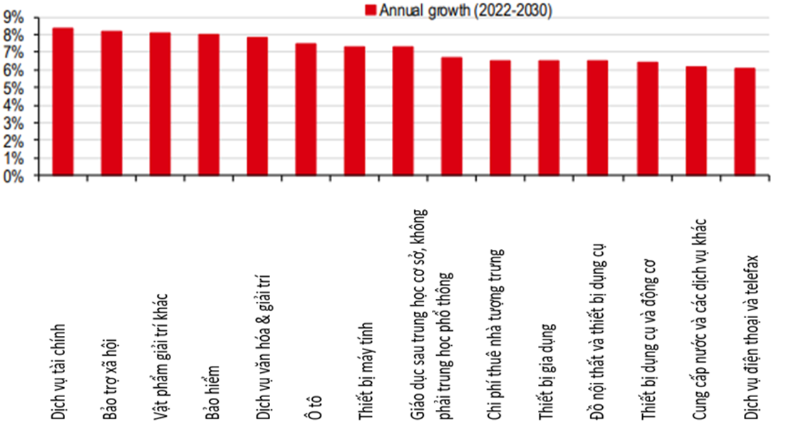 viet nam trong nhom tang truong hang dau ve thu nhap va tieu dung