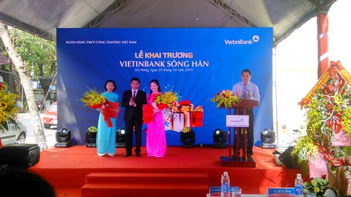 Khai trương VietinBank Chi nhánh Sông Hàn