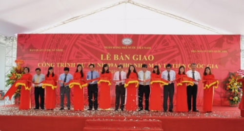 Bàn giao công trình Dự án NH.09A cho Nhà máy In tiền Quốc gia Bàn giao công trình Dự án NH.09A cho Nhà máy In tiền Quốc gia