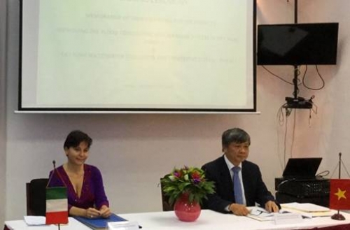 Italia cung cấp 13,7 triệu Euro vốn vay ưu đãi cho Việt Nam