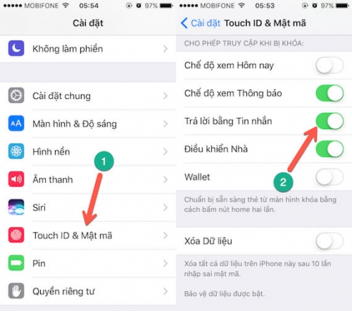 Mẹo ẩn tin nhắn trong iOS 10