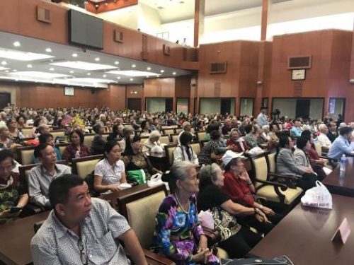 Vinamilk tổ chức mừng thọ cho gần 1.000 người cao tuổi trên địa bàn TP.Hồ Chí Minh