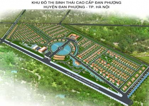 KĐT sinh thái cao cấp Đan Phượng có quy mô dân số dự kiến hơn 2300 người