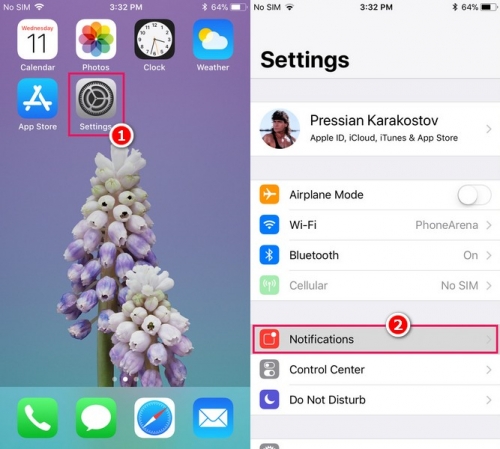 iPhone X và iOS 11 cho phép tắt thông báo từ màn hình khóa iPhone X và iOS 11 cho phép tắt thông báo từ màn hình khóa