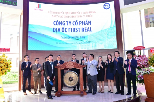 First Real niêm yết 13 triệu cổ phiếu trên sàn HOSE First Real niêm yết 13 triệu cổ phiếu trên sàn HOSE