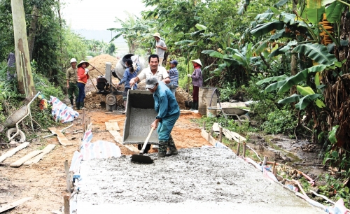 Chung sức vì nông thôn mới ở xứ Quảng