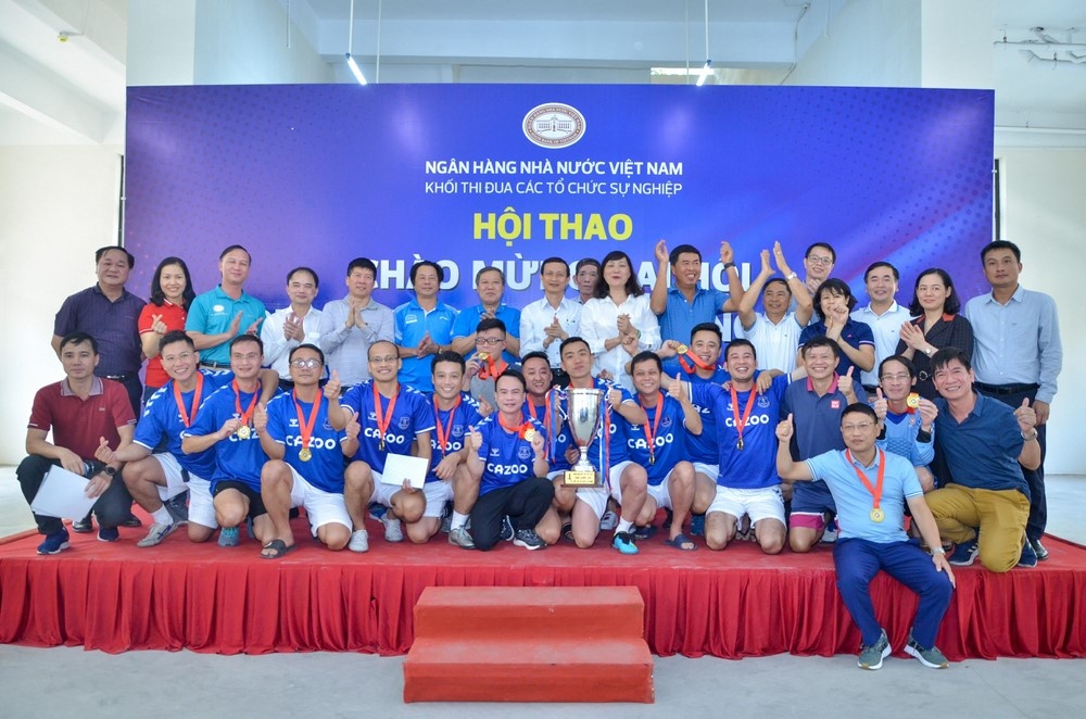 Hội thao Khối Thi đua các tổ chức sự nghiệp NHNN thành công tốt đẹp hoi thao khoi thi dua cac to chuc su nghiep nhnn thanh cong tot dep