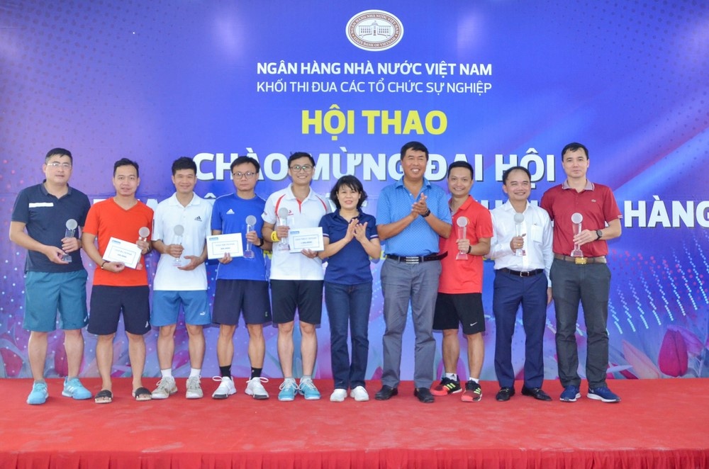 Hội thao Khối Thi đua các tổ chức sự nghiệp NHNN thành công tốt đẹp hoi thao khoi thi dua cac to chuc su nghiep nhnn thanh cong tot dep
