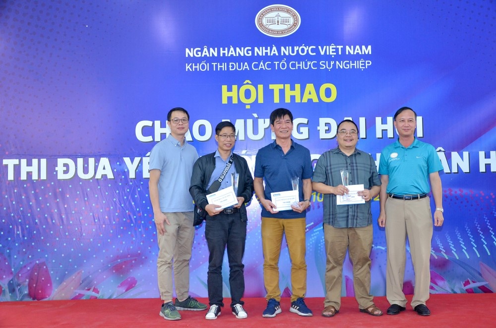 Hội thao Khối Thi đua các tổ chức sự nghiệp NHNN thành công tốt đẹp hoi thao khoi thi dua cac to chuc su nghiep nhnn thanh cong tot dep