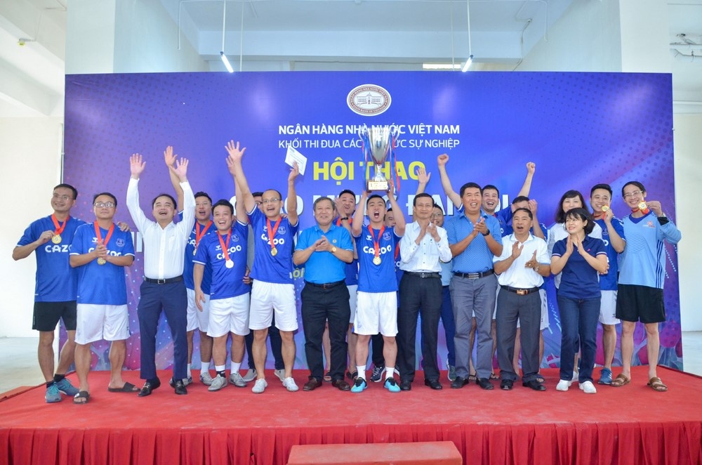 Hội thao Khối Thi đua các tổ chức sự nghiệp NHNN thành công tốt đẹp hoi thao khoi thi dua cac to chuc su nghiep nhnn thanh cong tot dep