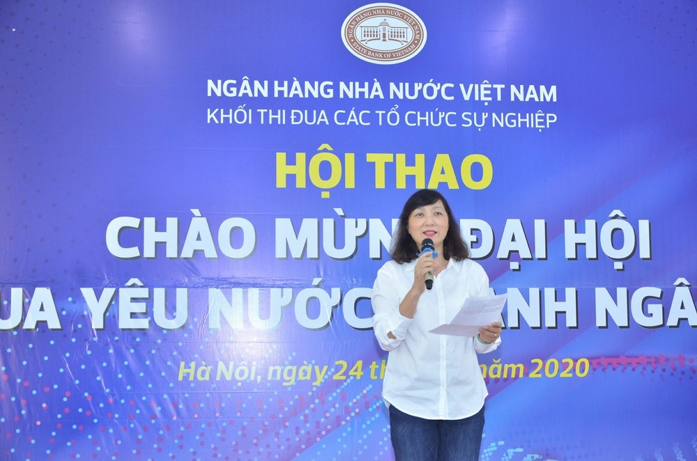 Hội thao Khối Thi đua các tổ chức sự nghiệp NHNN thành công tốt đẹp hoi thao khoi thi dua cac to chuc su nghiep nhnn thanh cong tot dep