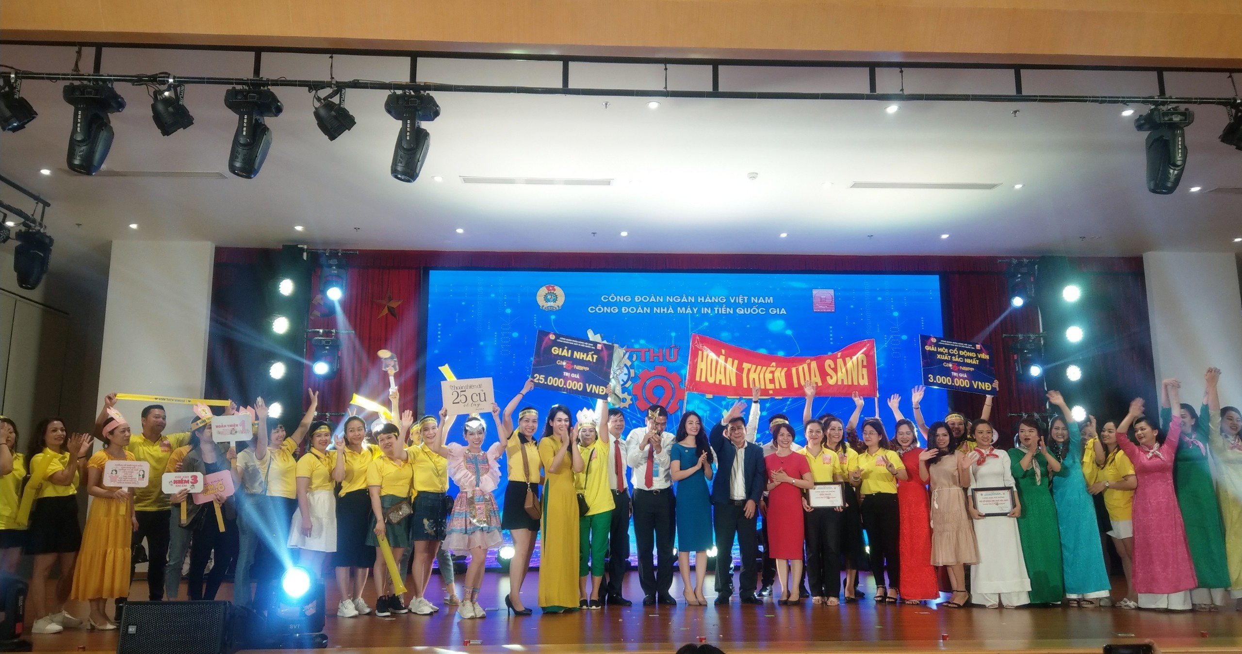 cong doan nha may in tien quoc gia huong ung phong trao gio thu 9