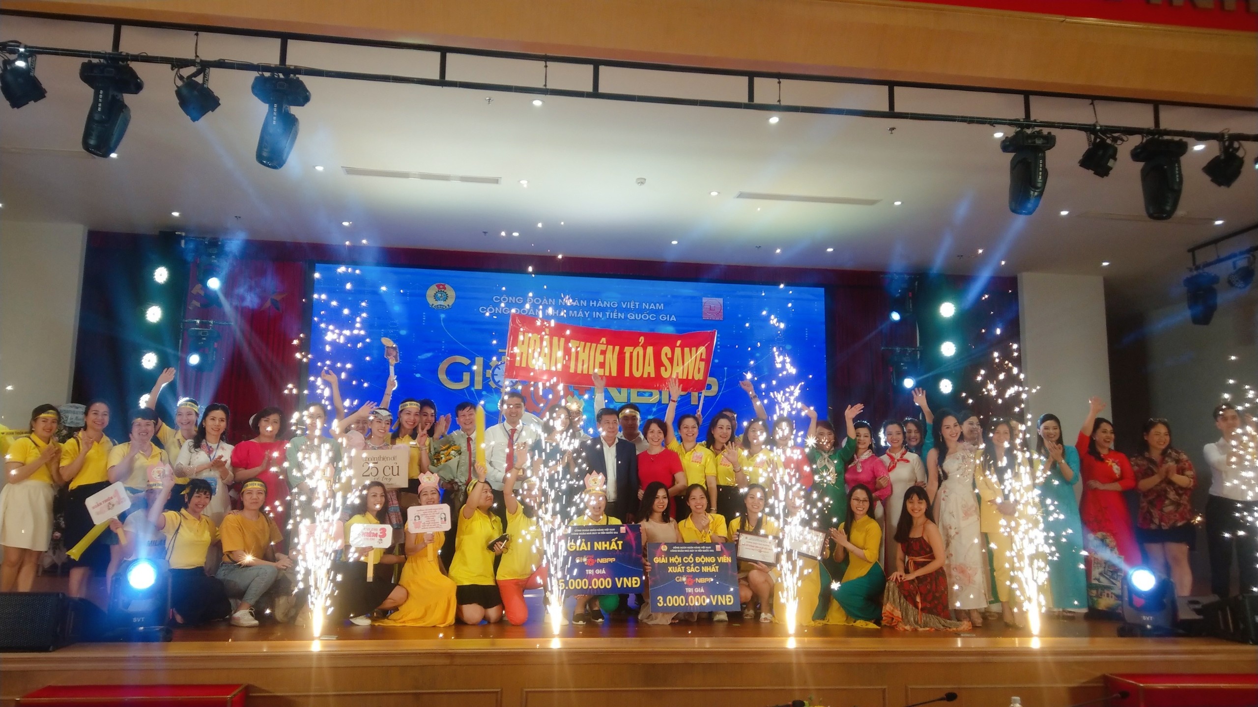 cong doan nha may in tien quoc gia huong ung phong trao gio thu 9