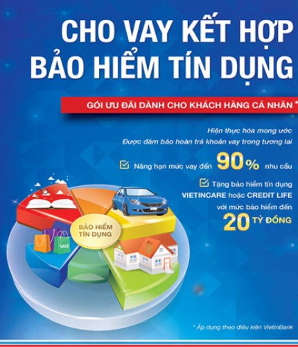 VietinBank nâng hạn mức tín dụng cho gói sản phẩm “Cho vay kết hợp bảo hiểm tín dụng” VietinBank nâng hạn mức tín dụng cho gói sản phẩm “Cho vay kết hợp bảo hiểm tín dụng”