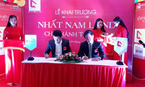 Nhất Nam Land ký kết hợp tác với ngân hàng Nhất Nam Land ký kết hợp tác với ngân hàng