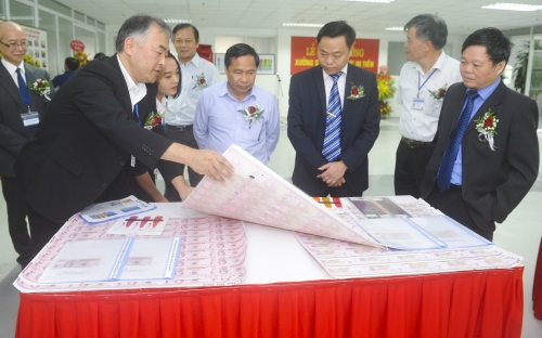 Khánh thành xưởng sản xuất mực in tiền đầu tiên tại Việt Nam