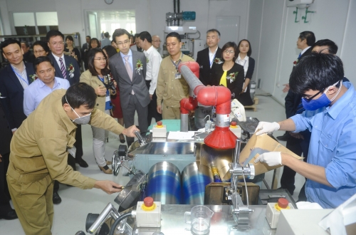 Khánh thành xưởng sản xuất mực in tiền đầu tiên tại Việt Nam