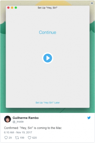 iMac Pro có thể tích hợp tính năng “Hey Siri” tương tự iOS