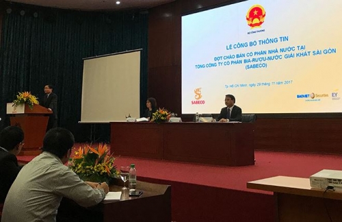 Chào bán 53,59% vốn Sabeco, giá khởi điểm 320.000 đồng/cổ phiếu