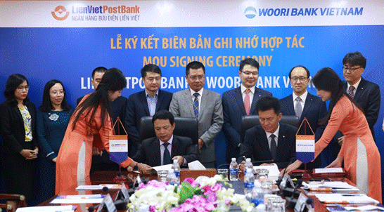 WooriBank Việt Nam sẽ ưu tiên sử dụng sản phẩm dịch vụ LienVietPostBank