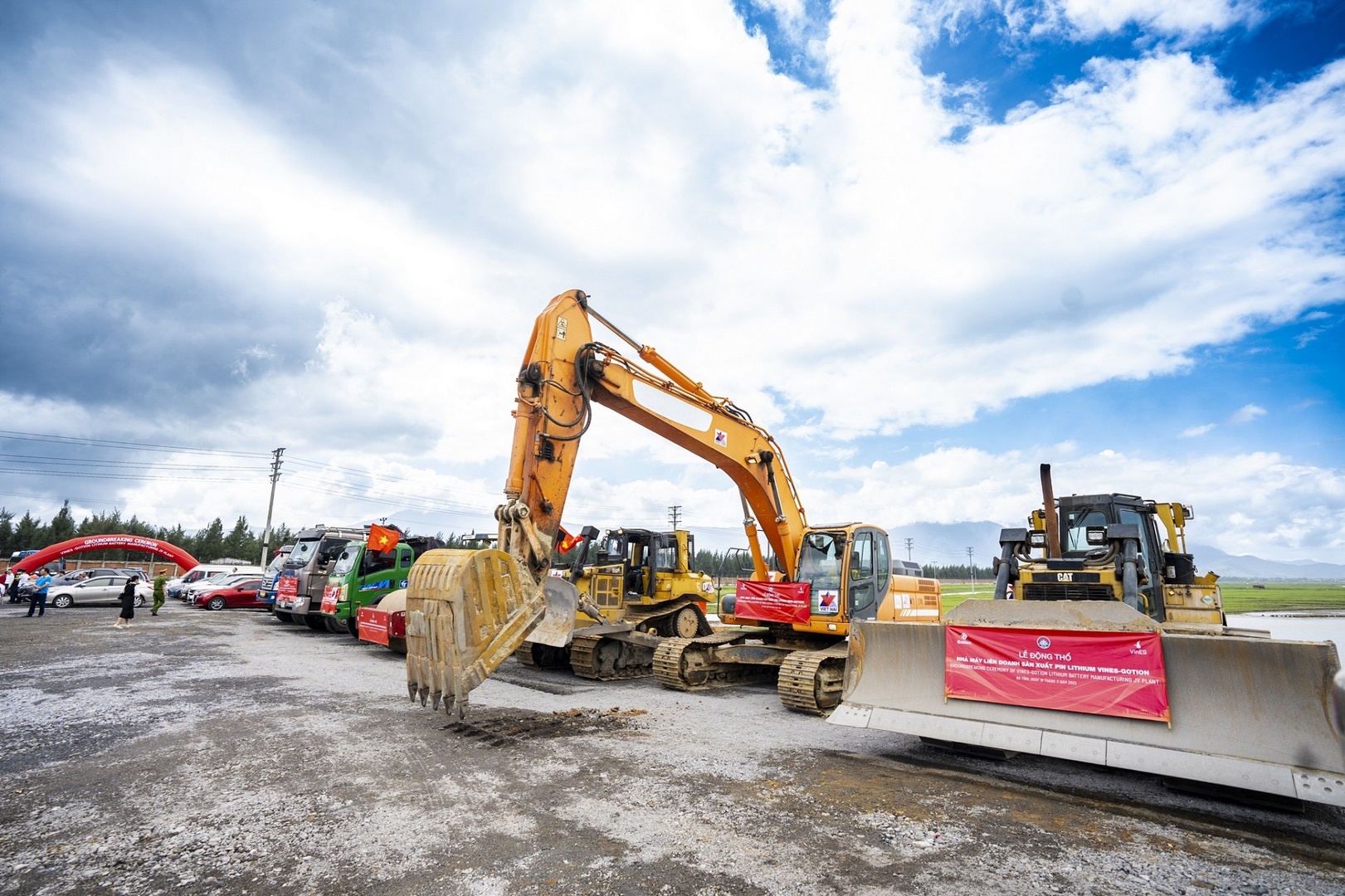 VinES và Gotion động thổ dự án nhà máy sản xuất pin LFP công suất 5 GWh/năm VinES và Gotion động thổ dự án nhà máy sản xuất pin LFP công suất 5 GWh/năm