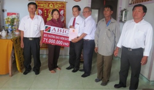 ABIC chi trả bảo hiểm khách hàng tham gia bảo hiểm Bảo an tín dụng