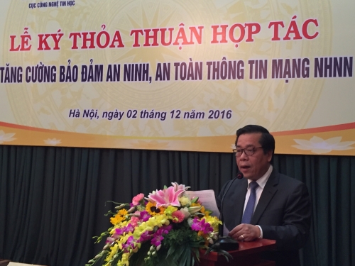 NHNN ký hợp tác tăng cường bảo đảm an ninh mạng