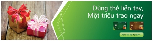 Vietcombank ưu đãi chủ thẻ Vietcombank MasterCard