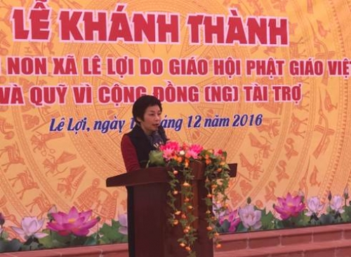 NCB xây trường cho trẻ em nghèo tại Cao Bằng