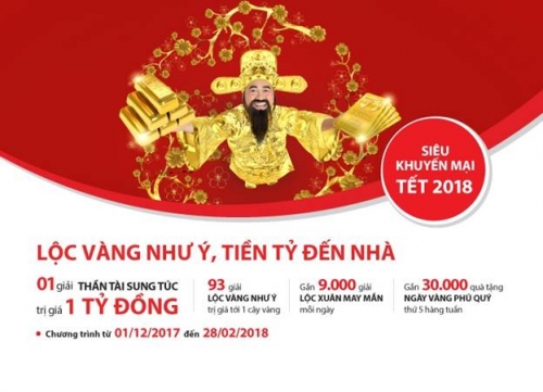 “Lộc vàng như ý – Tiền tỷ đến nhà”