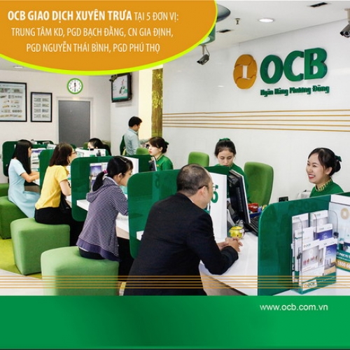 OCB tiếp tục nâng cao chất lượng phục vụ khách hàng