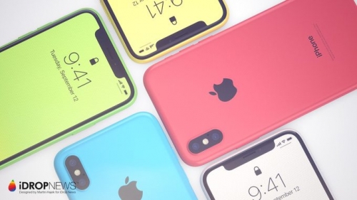 Hình dung về iPhone X phiên bản nhiều màu, giá rẻ